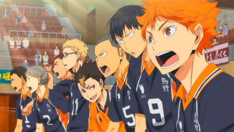 волейбол аниме